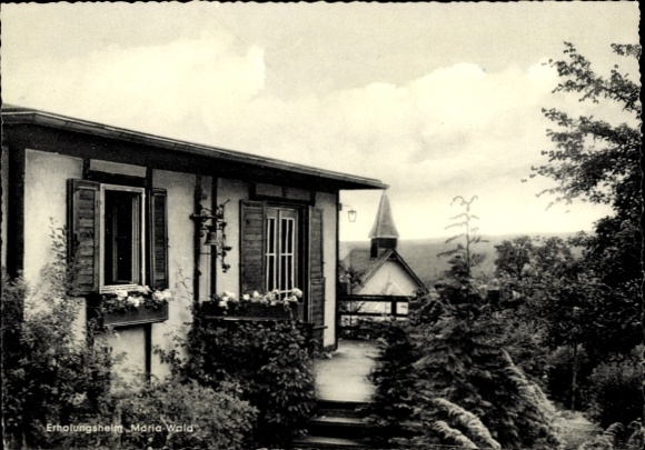 Postcard Dörrebach in the Hunsrück, Maria-Wald recreation center