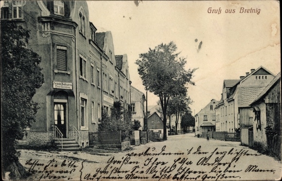 PC Bretnig Hauswalde Großröhrsdorf in Saxony, street section
