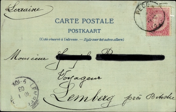 Postcard Le Pecq Yvelines, View of the Village