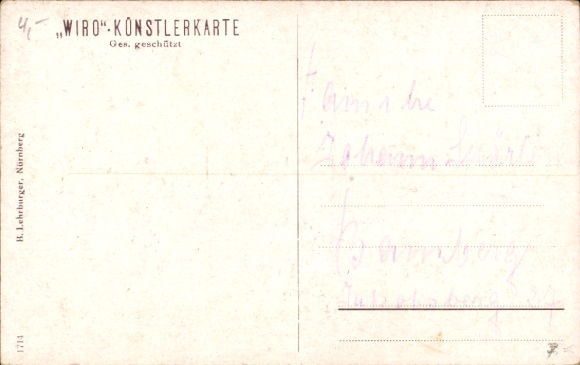 Postcard Würzburg am Main Unterfranken, Marienkapelle with Falkenhaus