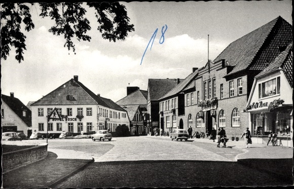 PC Westerstede in Oldenburg Ammerland, market square