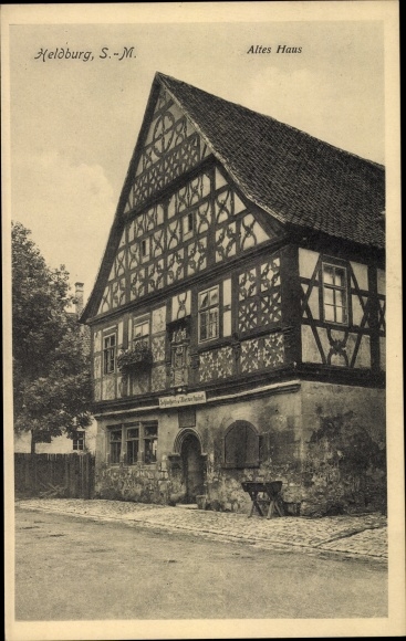 PC Heldburg in Thuringia, old house