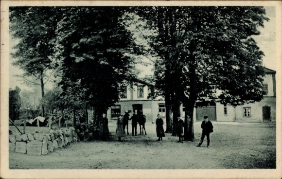 Ak Krusendorf Schwedeneck in Holstein, Inn Aug. Missfeld