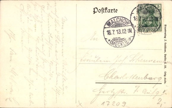 Ansichtkaart Stuer in Mecklenburg, Plauer See