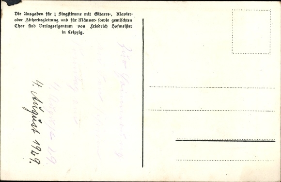 Song Postcard Günther, Anton, Da Draakschänk, Erzgebirgische Mundart No. 25, Dreckschänke Breitenbach