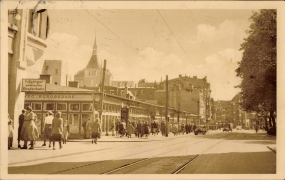 Ak Hansestadt Rostock, Stalinstraße