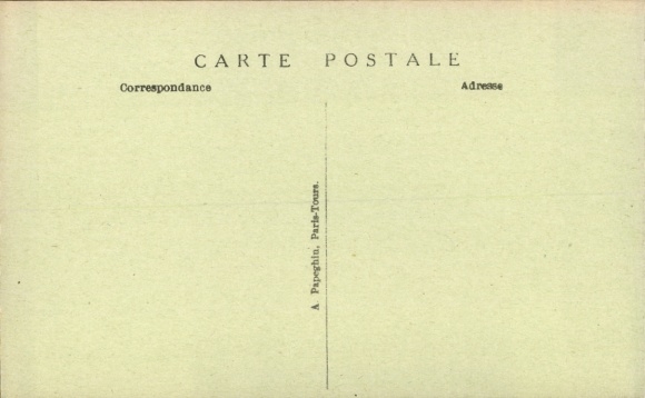Postcard Paris, Decorative Arts Expo 1925, Pavilion of Nancy and the Western Region of France