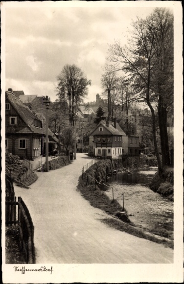 Ak Seifhennersdorf in Sachsen, Mandaupartie, Burgsberg