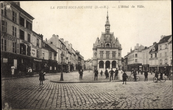 Ak La Ferté-sous-Jouarre Seine-et-Marne, L&#39;Hôtel de Ville