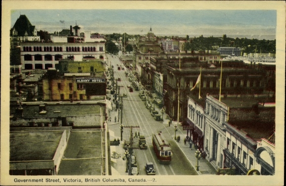 Ak Victoria British Columbia Kanada, Government Street