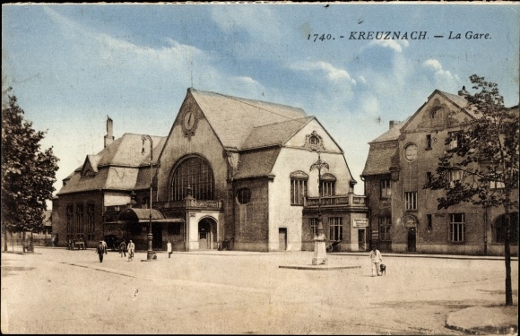 PC Bad Kreuznach in Rhineland Palatinate, train station