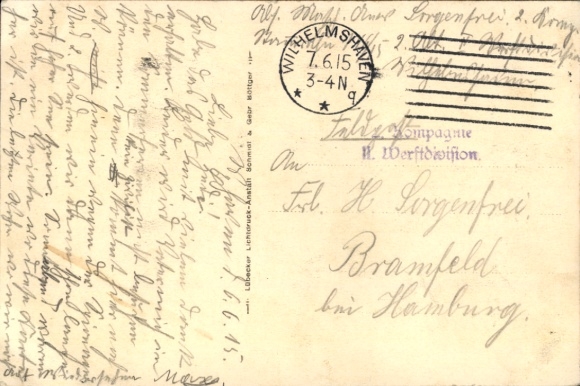 Postcard Actress - Martha Koralli, portrait