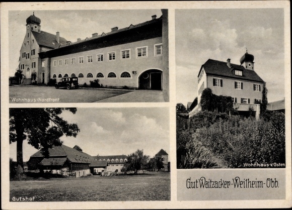 PC Weilheim in Oberbayern, Gut Waitzacker, residential building, estate
