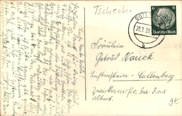 Ak Klínovec Keilberg Erzgebirge Region Karlsbad, Unterkunftshaus