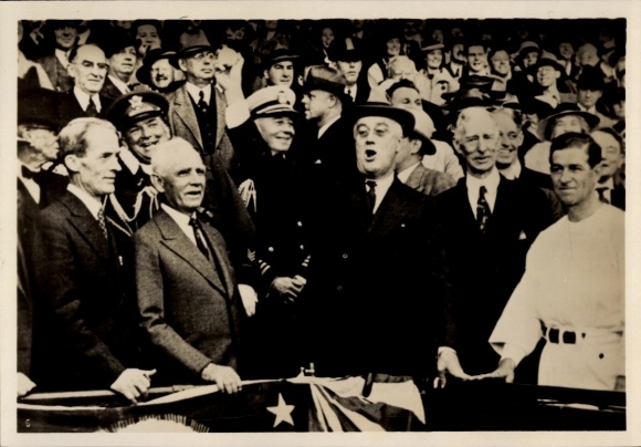 Zdjęcie H. Hoffmanna, prezydenta USA Franklina D. Roosevelta, styczeń 1939 r.