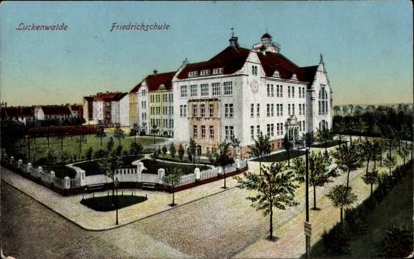 PC Luckenwalde in Brandenburg, Friedrichschule, total view