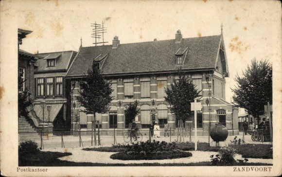 Ak Zandvoort Noord-Holland Nederland, Postkantoor