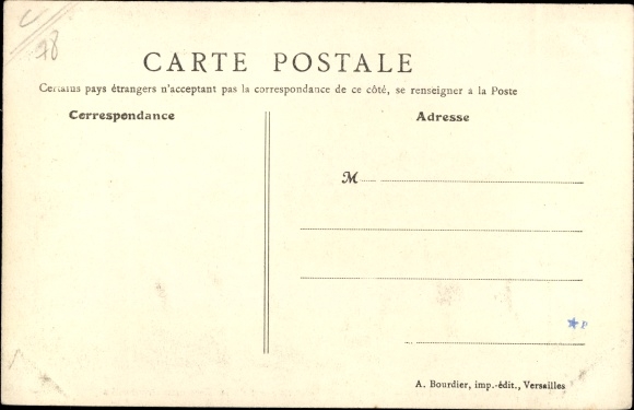 Postcard Andresy Yvelines, Fin d&#39;Oise, The Little Bridge over the Frog Pond