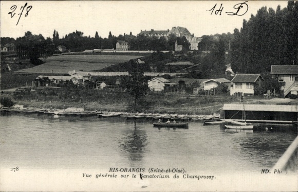 Ak Ris Orangis Essonne, Sanatorium de Champrosay