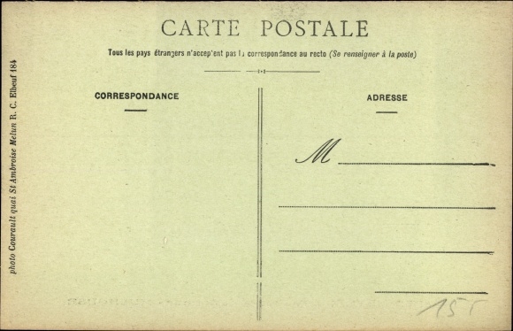 Postcard Mulhouse Mülhausen Alsace Haut Rhin, Chapellerie Modrne, Faubourg de Colmar