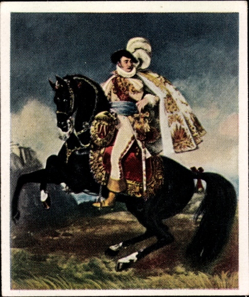 Collection picture The greats of world history Group 5 No. 106, Jerome Bonaparte, Gros