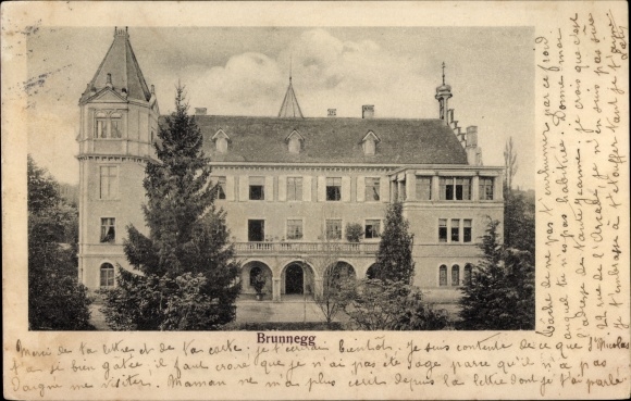 KP Kreuzlingen, kanton Thurgau, zamek Brunnegg