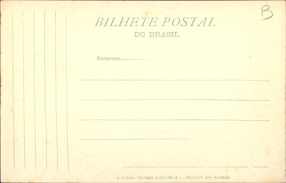 Postcard Rio de Janeiro Brasilien, A Bolsa