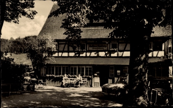 Postcard Waltersdorf Großschönau in Upper Lusatia, Gasthaus Neu-Sorge
