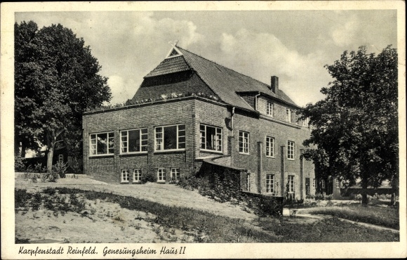 Postcard Reinfeld in Holstein, convalescent home house II