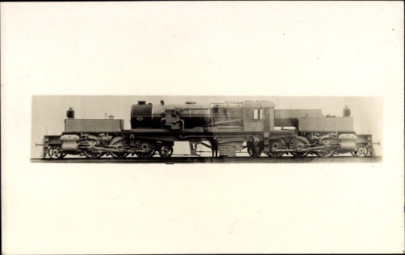 Photo PC Sao Paulo Brazil, Brazilian Railways, Steam Locomotive