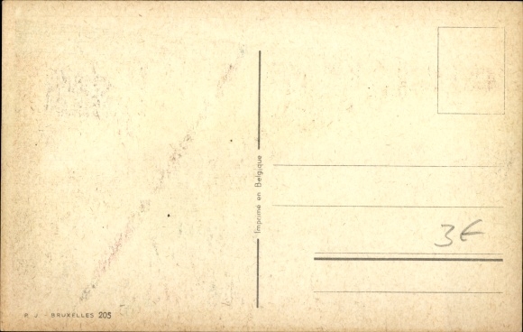 Artist PC Souvenir de, railway, man leans out of the compartment, roses
