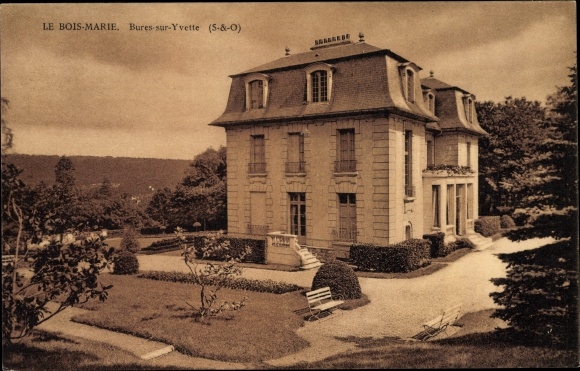 KP Bures sur Yvette Essonne, Le Bois Marie, Parkpartie