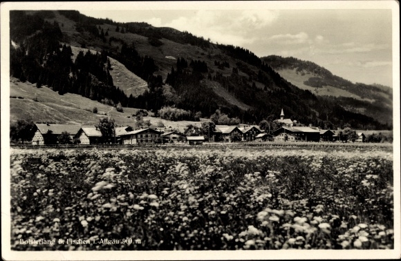 Ansichtkaart Bolsterlang im Allgäu, stadsgezicht