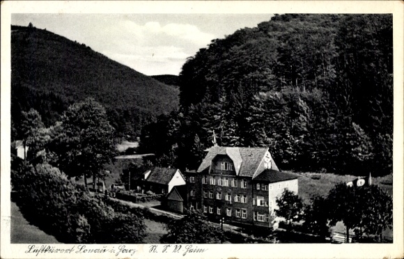 Ansichtkaart Lonau Herzberg am Harz, NSV Heim