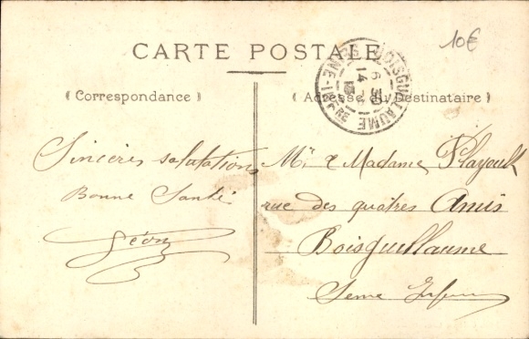 Postcard Yvetot Seine Maritime, Rue des Victoires