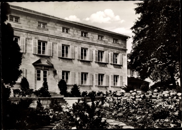 Postcard Donndorf Eckersdorf in Upper Franconia, sisters convalescent home