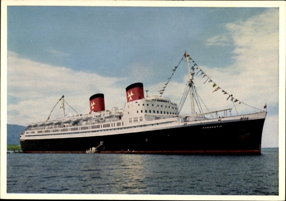PC Deutsche Atlantic Line, Hamburg Atlantic Line, SS Hanseatic, steamer