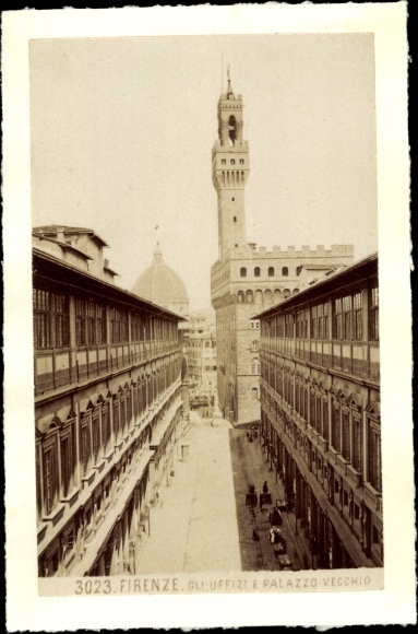 CdV Firenze Florence Toscana, Uffizi, Palazzo Vecchio
