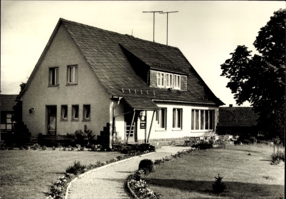 Ak Eßbach in Thüringen, Konsum Landgaststätte