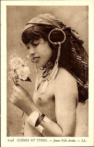 Ak  Arabisches Mädchen