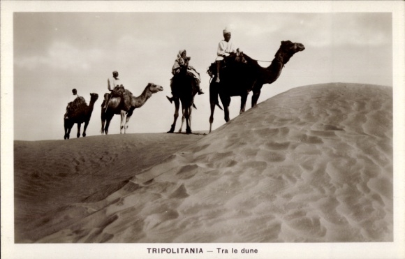 Ak Tripolis Tripoli Libyen, Tra le dune
