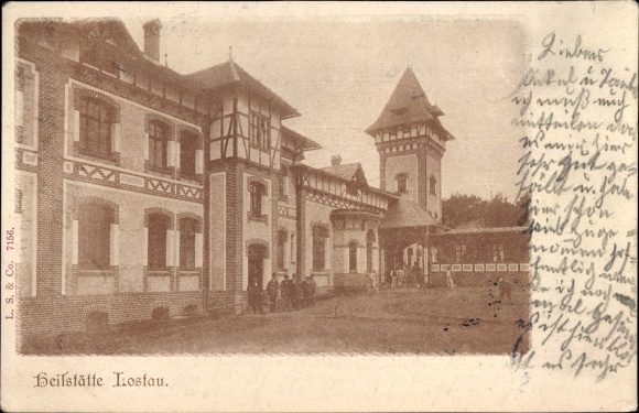 Ak Lostau Möser Jerichower Land, Heilstätte