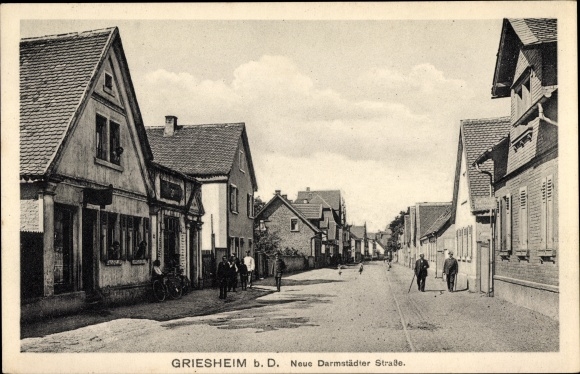 PC Griesheim near Darmstadt, Neue Darmstädter Straße, restoration to the post office