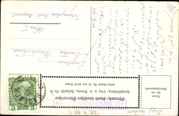 Artist Postcard Kutzer, Ernst, Adalbert Stifter, The Hagestolz, Farewell