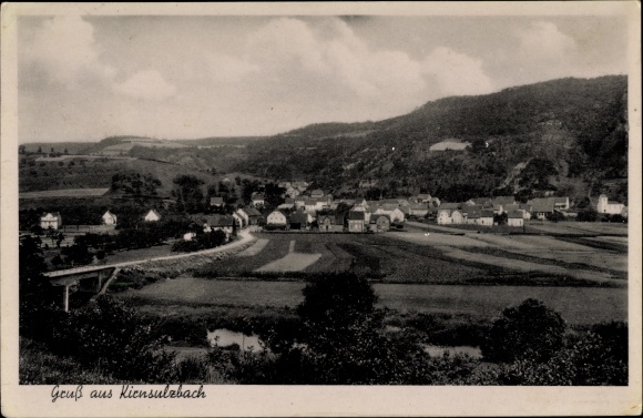 Ak Kirnsulzbach Sulzbach Kirn an der Nahe in Rheinland Pfalz, Totalansicht vom Ort