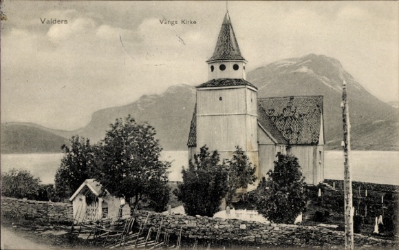 KP Strandefjord Valdres Norwegia, Vangs Kirke
