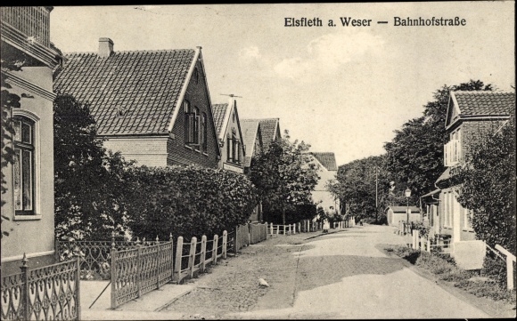 PC Elsfleth on the Lower Weser, Bahnhofstrasse