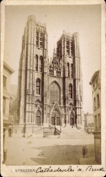 CdV Brussel, Kathedraal, fotograaf L. Straszak