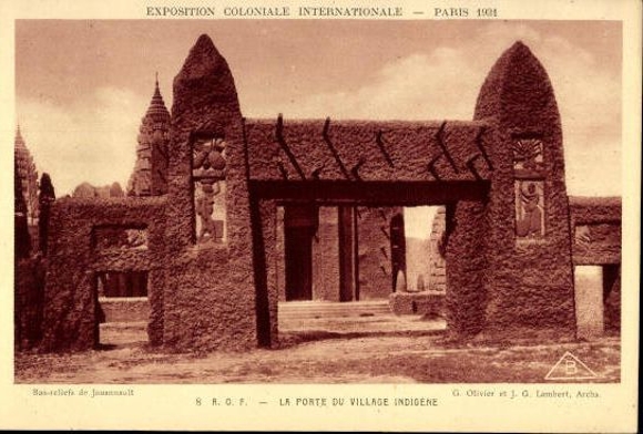 Set von 75 Ansichtskarten, Weltausstellung Paris, 1900, 1937