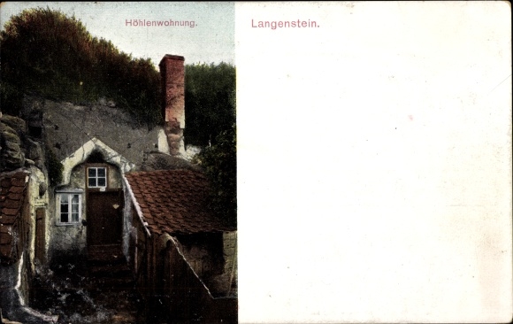 PC Langenstein Halberstadt in the Harz, cave dwelling